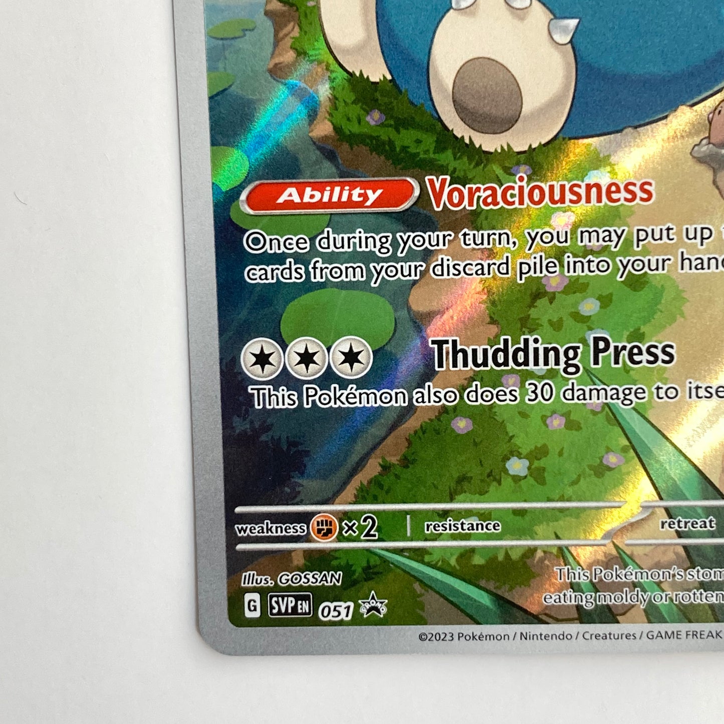 Snorlax - 051 - SV: Scarlet & Violet Promo Cards (SVP) NM