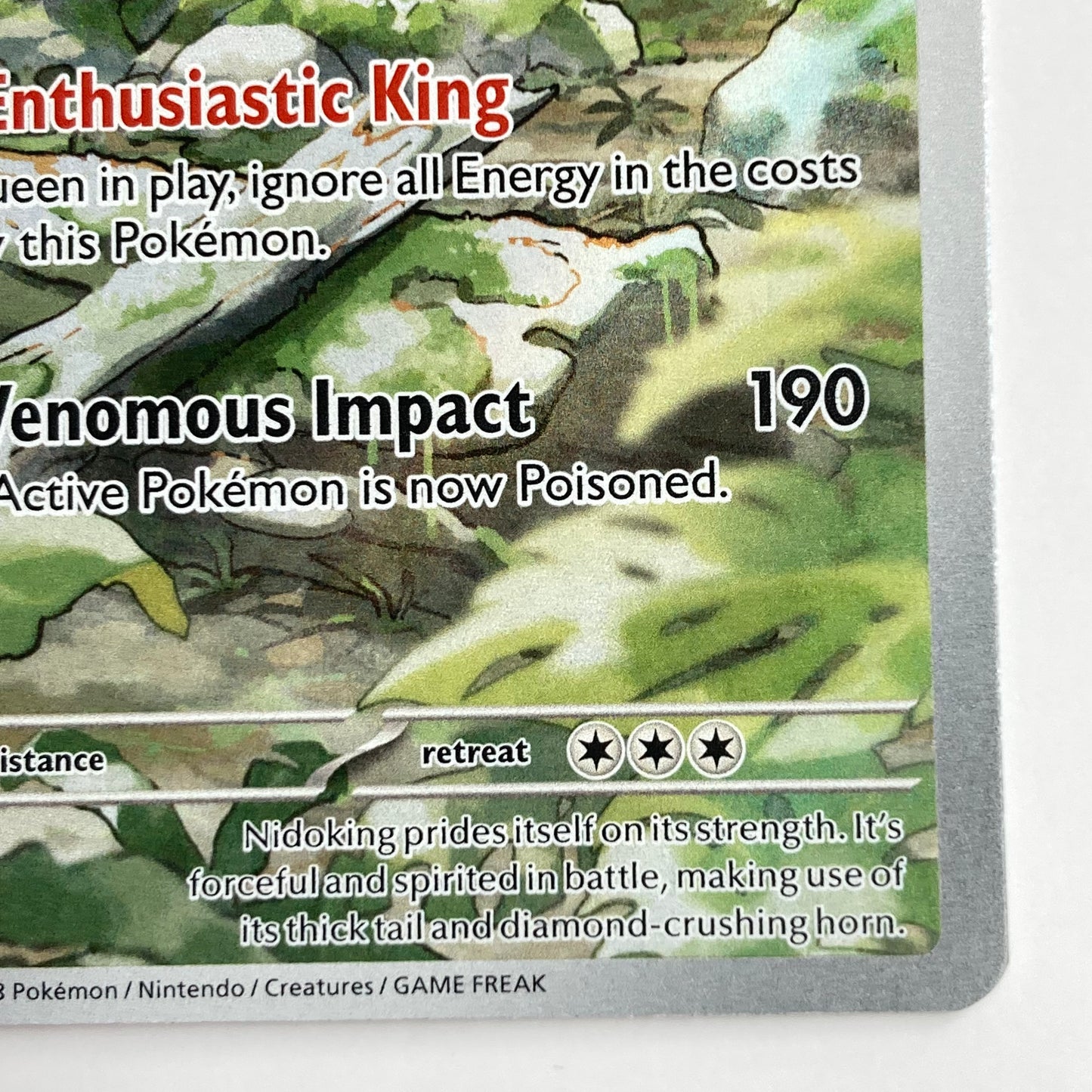 Nidoking - 174/165 - SV: Scarlet & Violet 151 (MEW) NM