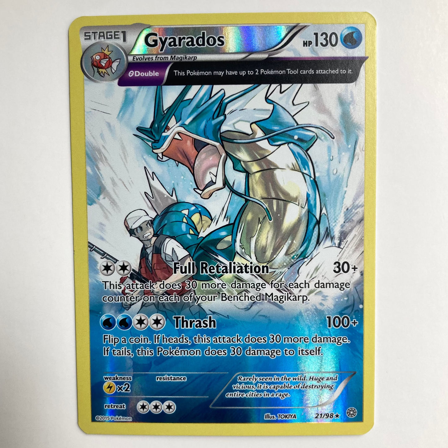 Gyarados (21) - XY - Ancient Origins (AOR) LP