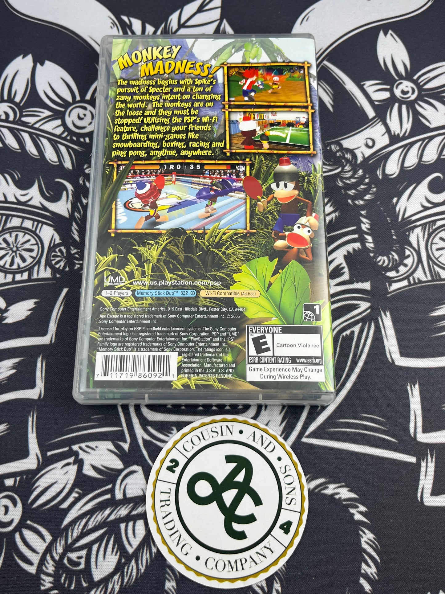 Ape Escape On the Loose PSP CIB