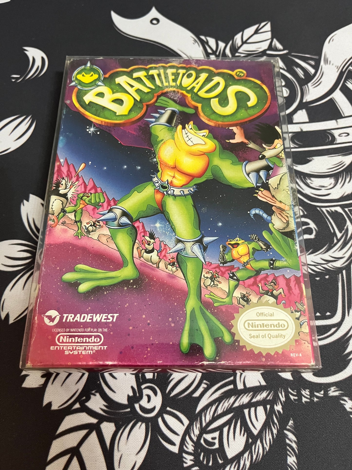 Battletoads NES CIB