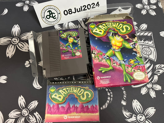 Battletoads NES CIB