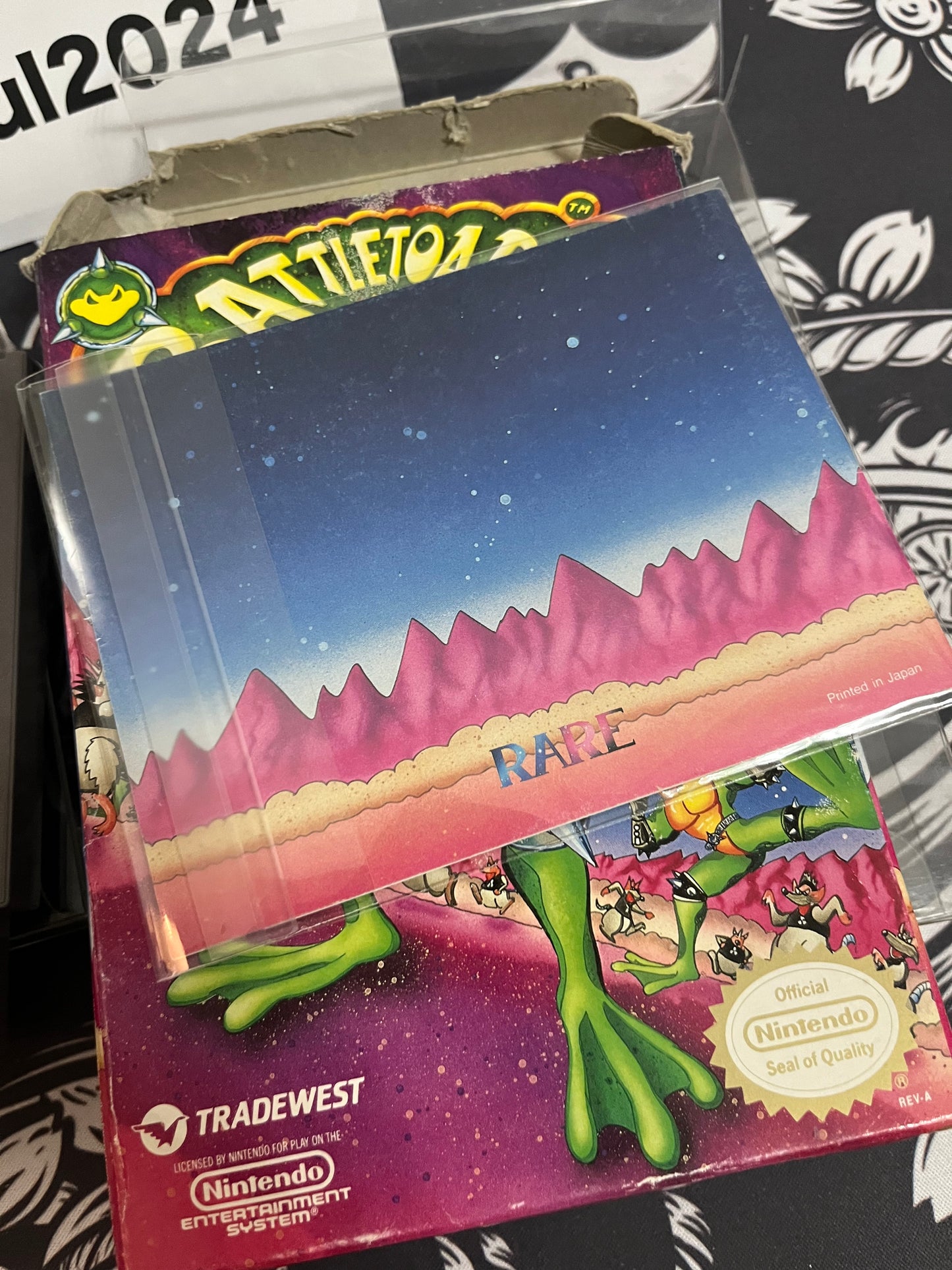 Battletoads NES CIB