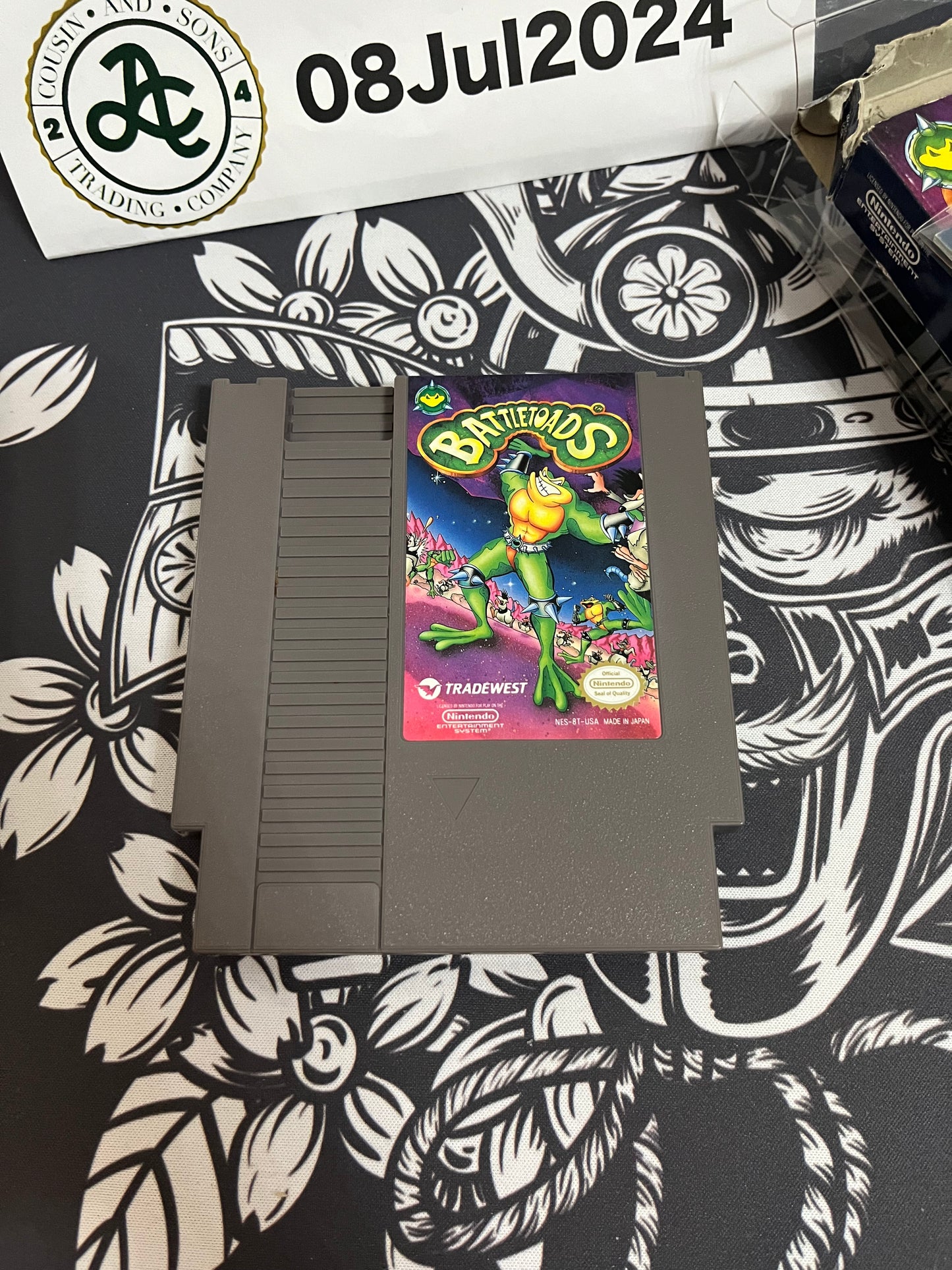 Battletoads NES CIB