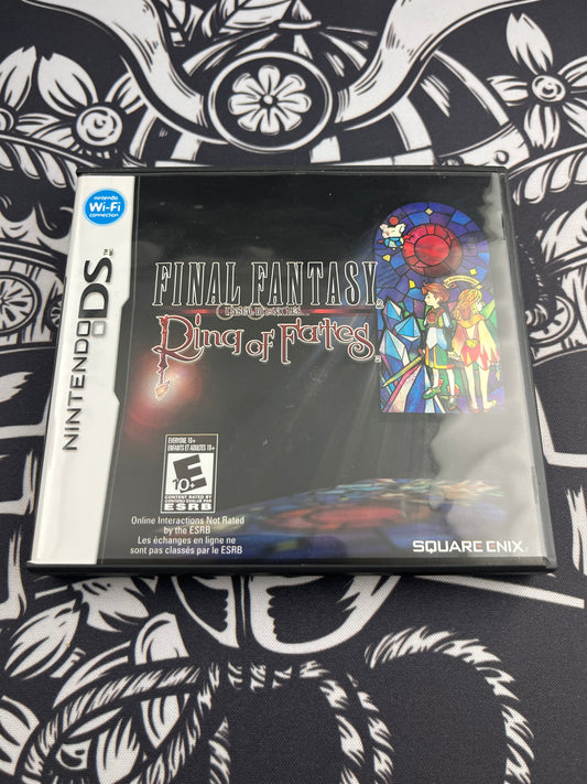 Final Fantasy Crystal Chronicles Ring of Fates Nintendo DS CIB