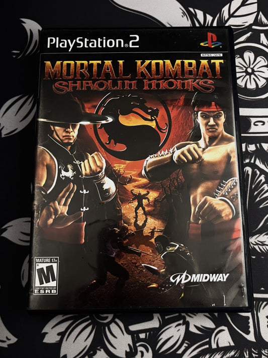 Mortal Kombat Shaolin Monks PS2 CIB (Damaged)