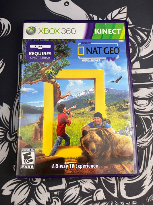 Nat Geo TV for Kinect Xbox 360