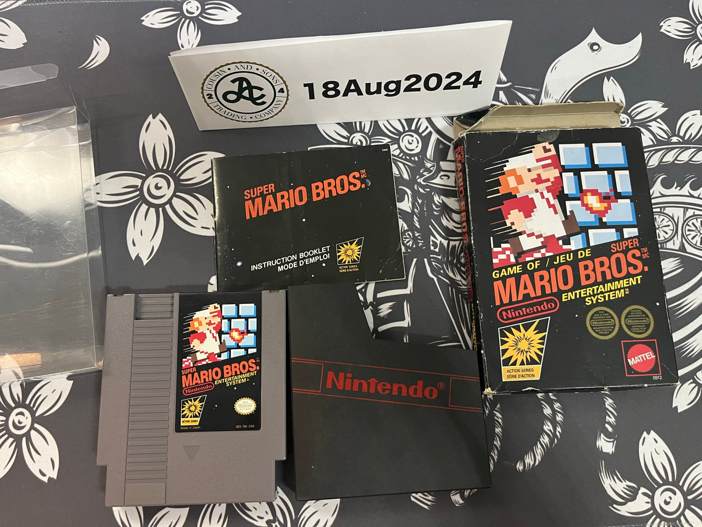 Super Mario Bros NES CIB