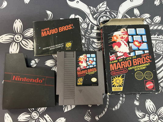 Super Mario Bros NES CIB