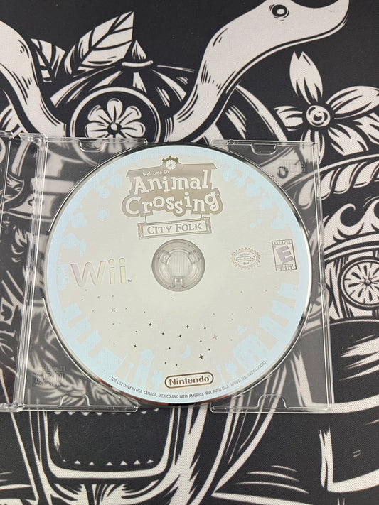 Animal Crossing City Folk Wii Loose